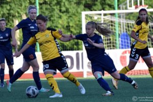 Sezono atidarymas: kyla Lietuvos moterų futbolo A lygos uždanga