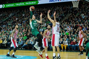 „Žalgirio“ kelialapio medžioklė Eurolygoje įspūdingai tęsiasi – krito ir „Olympiakos“
