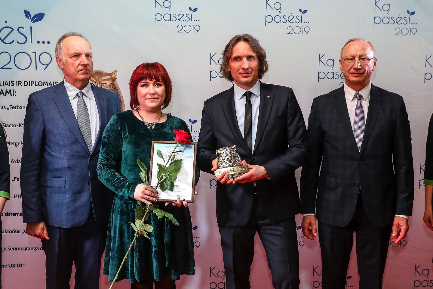 Dešimt – tiek Lietuvos bendrovių apdovanota kovo 29-ąją Žemės ūkio mokslo ir technologijų parke surengtoje iškilmingoje ceremonijoje.<br>Organizatorių nuotr.