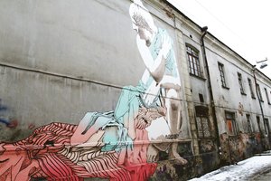 Nuostabi idėja: sugalvota, kaip rasti mieste sienų gatvės menui