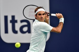 Šveicaras R. Federeris pateko į turnyro Majamyje finalą