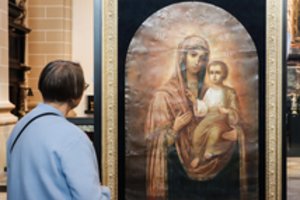 Unikalias Markučių koplyčios ikonas žalojo ir kulkos