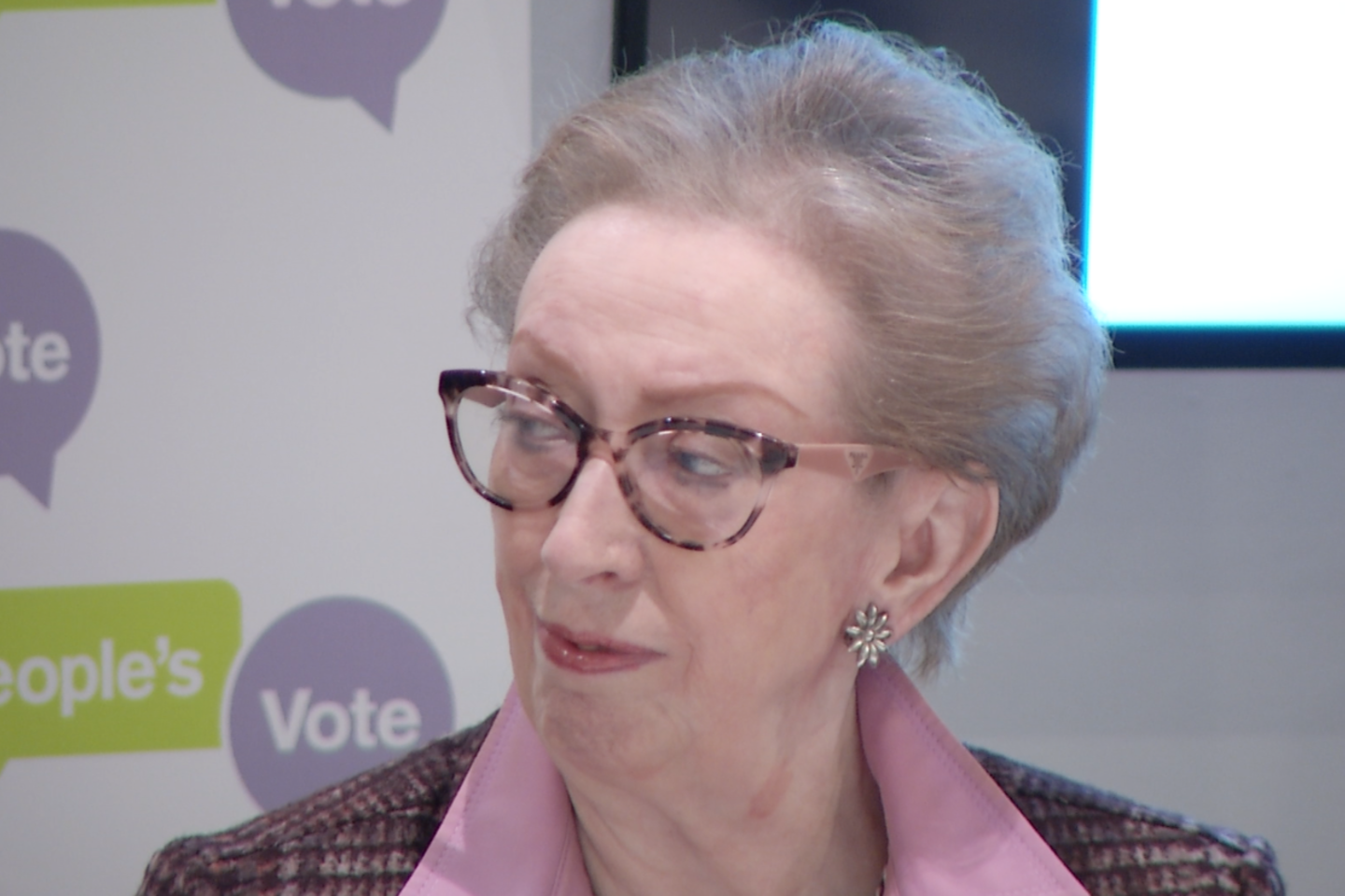 Leiboristų atstovė baronienė Margaret Beckett, buvusi Jungtinės Karalystės užsienio reikalų sekretorė.<br> V.Rudavičiaus nuotr.