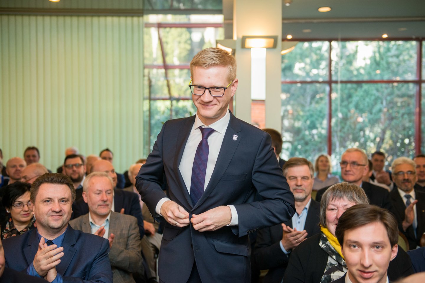  Tėvynės sąjungos-Lietuvos krikščionių demokratų (TS-LKD) partijos tarybos posėdis.<br> J.Stacevičiaus nuotr.