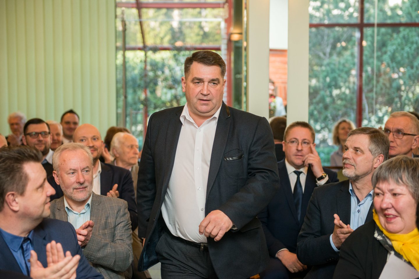  Šeštadienį Vilniuje vyko konservatorių tarybos posėdis, kuriame buvo aptarti savivaldos rinkimų rezultatai.<br> J.Stacevičiaus nuotr.