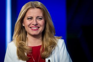 Vyriausybės kritikė Z. Čaputova išrinkta pirmąja Slovakijos prezidente moterimi