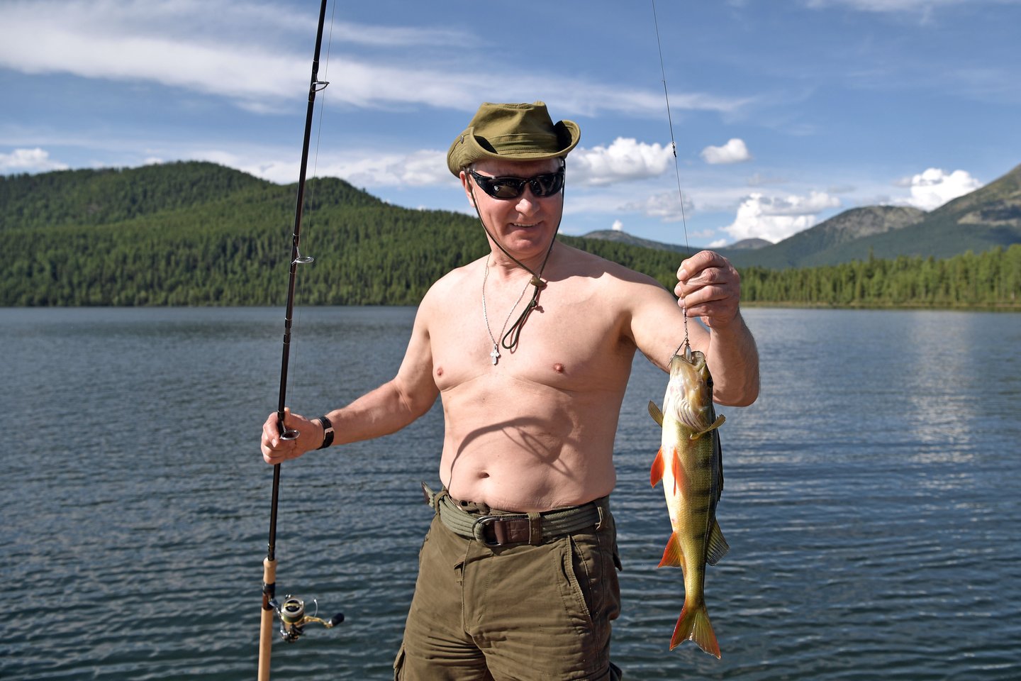  V.Putino pramogos per atostogas.<br> Reuters/Scanpix nuotr.