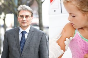 Akademikas Jūras Banys: „Nusiteikimas prieš skiepus rodo viduramžišką mąstymą“