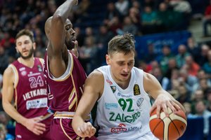 „Lietkabelio“ draskymąsį su „Žalgiriu“ nuramino trys iš eilės A. Milaknio tritaškiai