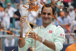 R. Federeris Majamyje iškovojo 101-ąjį ATP titulą