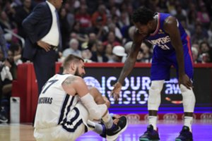 J. Valančiūnui – juoda naktis: patyrė traumą ir sezonas gali būti baigtas