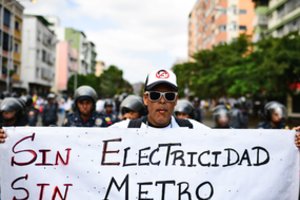 Venesueloje bus 30 dienų normuojamas elektros energijos vartojimas