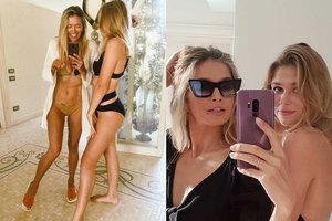 Kontroliuoti dukrą mėgstanti Vera Brežneva slapta atskrido pas ją į Ameriką