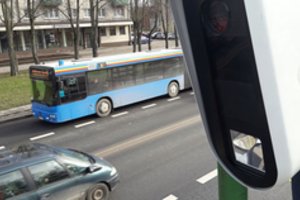 Pareigūnai atskleidė, ką užfiksavo naujasis greičio matuoklis