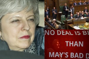 Britai klimpsta dar giliau: atmetus visas „Brexit“ alternatyvas – ES pareigūno perspėjimas