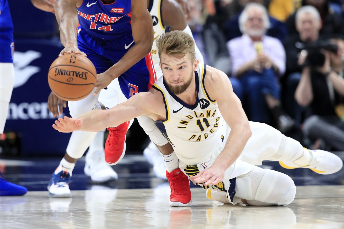 D.Sabonis su Indianapolio ekipa šventė pergalę.