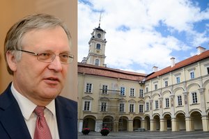 VU rektorius A. Žukauskas: istorija saugo vertybes