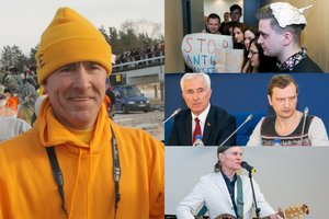 Nuo burtininku pasijutusio D. Kepenio puolė bėgti kuo toliau