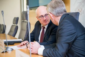 Krizės tyrimo intriga – S. Jakeliūnas paviešino slaptus V. Vasiliausko susirašinėjimus