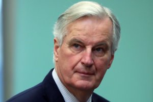 Michelis Barnier: „Chaotiškas „Brexit“ tampa vis labiau tikėtinas“