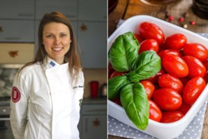 Šefė patarė, kaip paruošti lengvą pomidorų užkandį