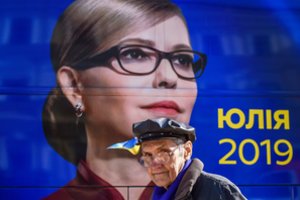 J. Timošenko neskųs teismui pirmojo Ukrainos prezidento rinkimų turo rezultatų