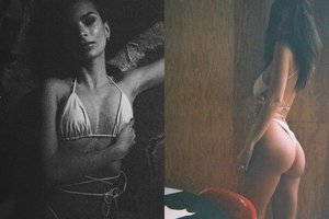 Emily Ratajkowski paslaptingais kadrais kaitina gerbėjų kraują