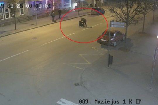 Konfliktas viduryje gatvės: policija prašo pagalbos atpažinti asmenis