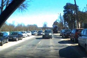 Priešais save gatvėje išvydęs tokį vaizdą vairuotojas net nusikeikė