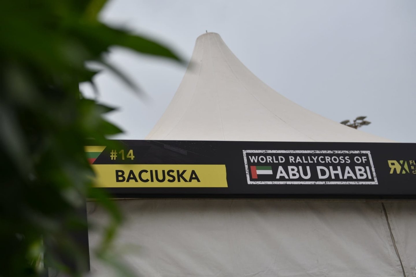 Pasaulio ralio-kroso čempionate Rokas Baciuška varžysis galingiausioje, „Supercar“, klasėje.<br> Vytauto Pilkausko nuotr.