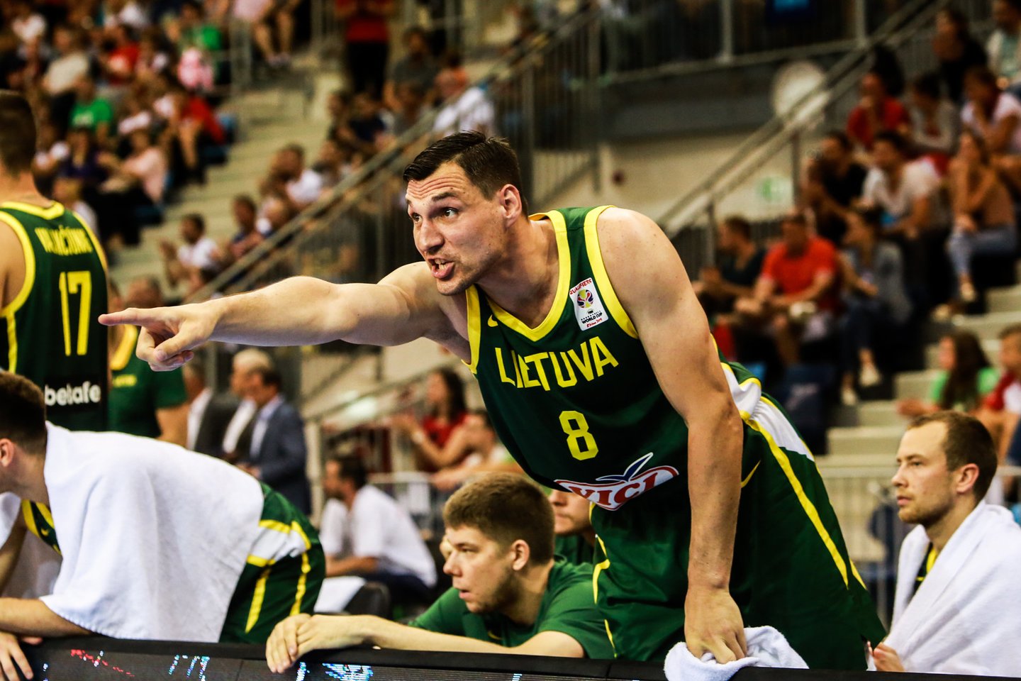 Atėnų AEK žaidėjui J.Mačiuliui teks operuoti sužeistą kairę ranką, o reabilitacija truks apie penkis mėnesius.<br>G.Bitvinsko nuotr.