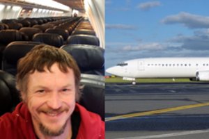 Unikalu: lietuvis tapo vieninteliu keleiviu 188 vietų lėktuve