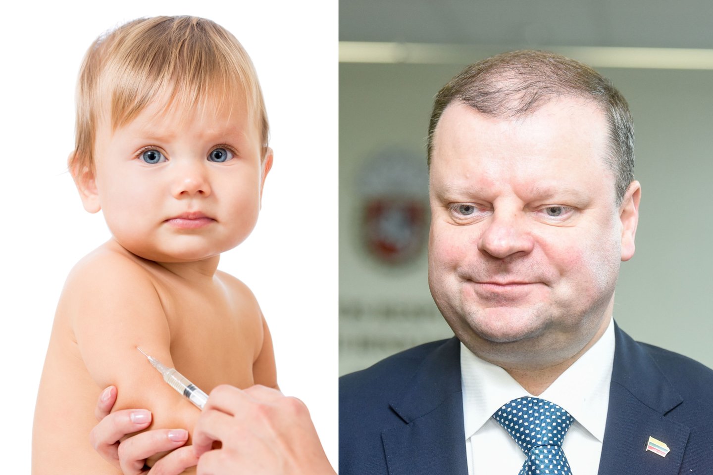 S. Skvernelis pabrėže, kad tiek jis, tiek jo šeimos nariai skiepijasi.