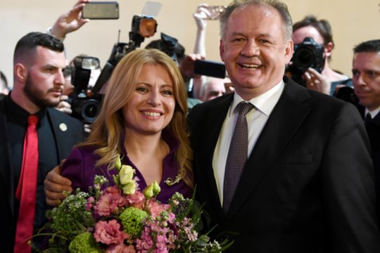 Kadenciją baigiantis Slovakijos prezidentas kurs savo partiją