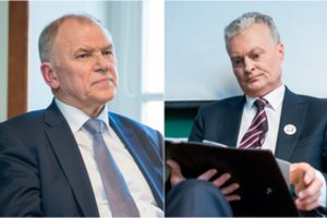 V. Andriukaitis įgėlė G. Nausėdai: „Negalima tuo pačiu metu tarnauti bankams ir gerovės valstybei“