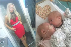 Išskirtų dvynukų mama iš traukinio kontrolierės sulaukė neįtikėtino gerumo