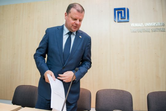 S. Skvernelis atsiriboja nuo teiginių apie paramą „LGC Cargo“