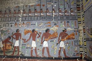 Karščiausias Egipto radinys: aptiko faraono artimųjų kapus