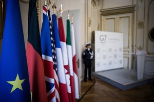 Prancūzijoje prasideda G-7 užsienio reikalų ministrų derybos