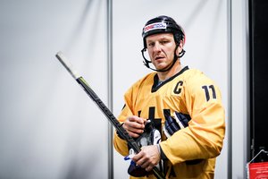 Lietuvos ledo ritulio rinktinė gali sulaukti D. Kasparaičio pagalbos