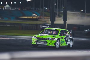 Pasaulio ralio-kroso čempionate debiutavęs Rokas Baciuška prasibrovė į dešimtuką