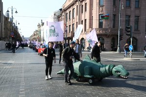 FiDi šventės Vilniuje akimirkos: per gatves riedėjo atjaunėjęs Dinas Zauras