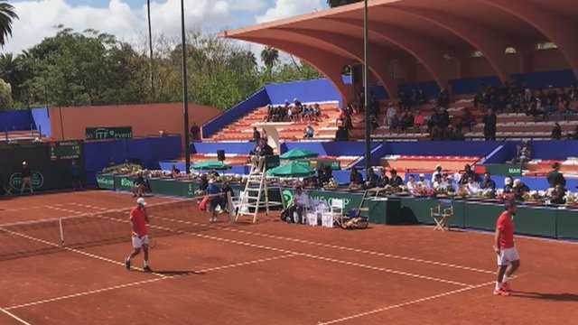 Daviso taurė: Lietuvos rinktinė pralaimi Maroko tenisininkams