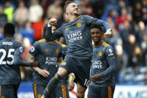 „Leicester City“ komandos pergalė leido jai palypėti turnyro lentelėje Anglijoje