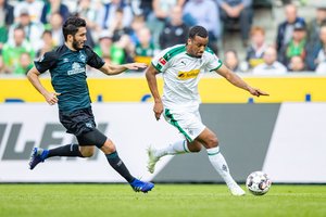 Menchengladbacho komanda su Brėmeno klubu Vokietijoje išsiskyrė taikiai