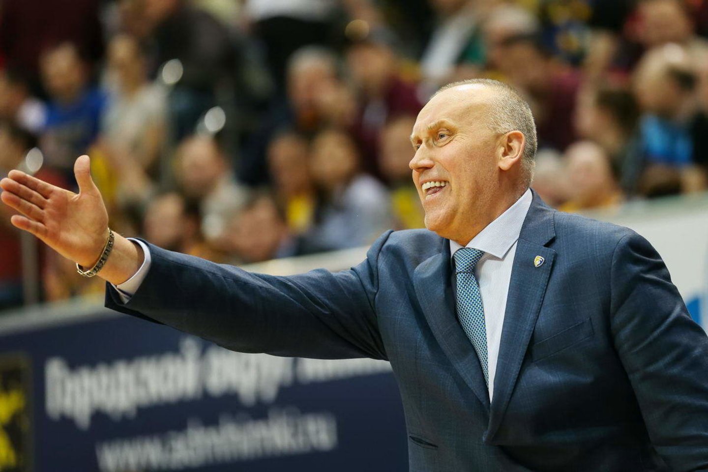 „Chimki“ ekipos treneris Rimas Kurtinaitis<br>bckhinki.com nuotr.