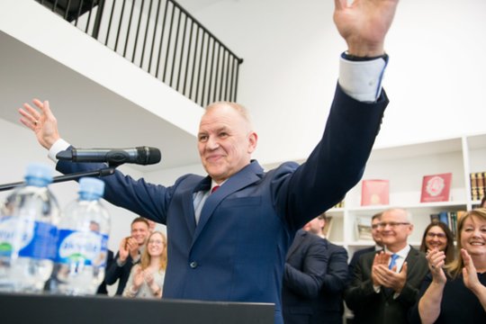 Savo rinkiminę programą pristatęs V. Andriukaitis: „Renkame tą, kuris nėra ekscelencija“