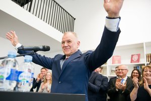 Savo rinkiminę programą pristatęs V. Andriukaitis: „Renkame tą, kuris nėra ekscelencija“