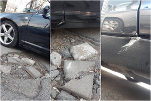 Duobėje mašiną apgadinęs vilnietis įsiutęs: iškvietė pareigūnus ir nepatikėjo, kas netrukus pasirodė