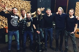 Rokeriai Viktoras Jonušis-Hugis ir Grūdas pristato pirmą bendrą kūrinį